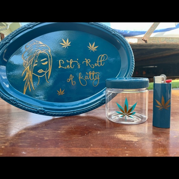 Rolling Tray Set - Picture 3 of 4